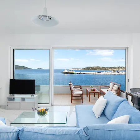Apartamento Sea View Bliss 2Br Agios Getaway Ágios Nikolaos Exterior foto